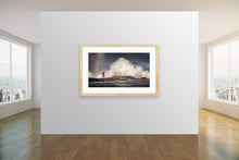 Load image into Gallery viewer, I waited for just the right moment to capture this image of a local board-rider heading back for more at one of the South Coasts best surf breaks Werri Beach NSW, fine art print by Peter Izzard Fine Art Photography, leading south coast photographer, fine art photography, interior design, interior styling, property styling, architecture, art, kiama, gerringong,