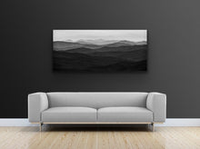 Load image into Gallery viewer, From atop Pigeon House Mountain just after dawn I viewed this sea of trees stretching into the distance in oceanic forms. Morton National Park, NSW.