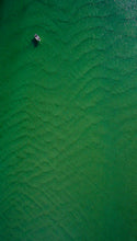 Load image into Gallery viewer, With this image I was drawn in by the simplicity of the composition, made unique by the sandy rippled patterns created in the shallow waters of this coastal inlet, Lake Conjola, NSW