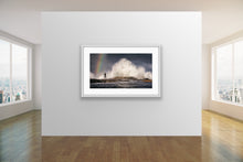 Load image into Gallery viewer, I waited for just the right moment to capture this image of a local board-rider heading back for more at one of the South Coasts best surf breaks Werri Beach NSW, fine art print by Peter Izzard Fine Art Photography, leading south coast photographer, fine art photography, interior design, interior styling, property styling, architecture, art, kiama, gerringong,