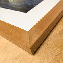 Load image into Gallery viewer, With this image I was drawn in by the simplicity of the composition, made unique by the sandy rippled patterns created in the shallow waters of this coastal inlet, Lake Conjola, NSW