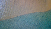 Load image into Gallery viewer, A single, simple line intersects this aerial composition, differentiating the depths and highlighting shapes, textures, light and water colours. Tuross, NSW