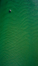 Load image into Gallery viewer, With this image I was drawn in by the simplicity of the composition, made unique by the sandy rippled patterns created in the shallow waters of this coastal inlet, Lake Conjola, NSW
